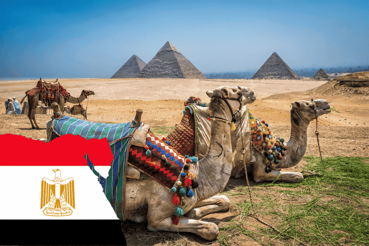 Пирамиды и Красное море в Египте